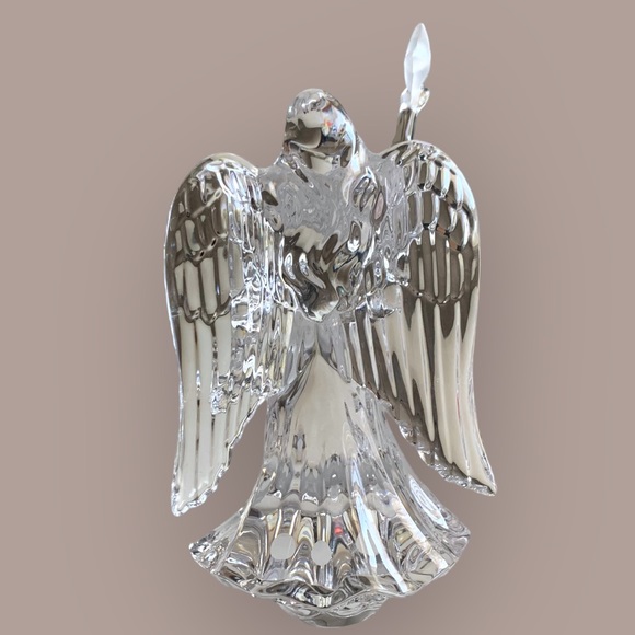 Lenox Star Of Heaven Fine Crystal Angel Figurine - Picture 2 of 6